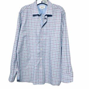 Ted Baker Endurance Checkered Trim Fit Shirt 17